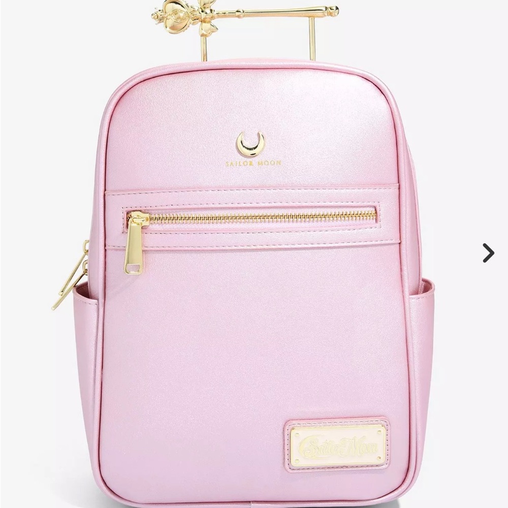 Loungefly Sailor Moon Spiral Heart Moon Rod Backpack